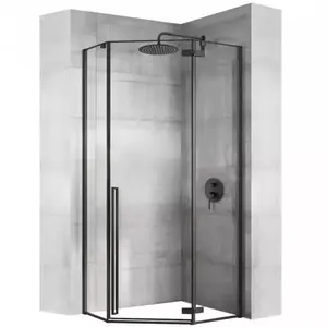 Zuhanykabin Diamond Rea K6900 80x80x195 black kép