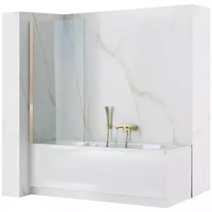 Kád üveglap Elegant 70x140 gold kép