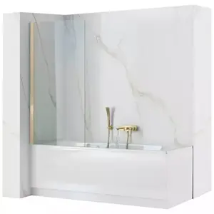 Kád üveglap Elegant 80x140 gold kép
