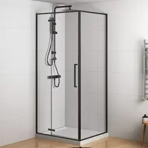 Zuhanykabin Etna 100x90 black kép