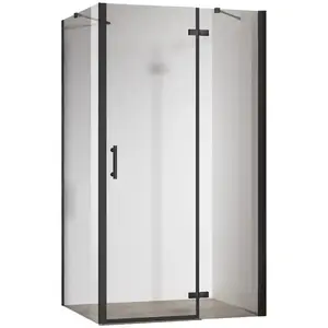 Zuhanykabin Jazz 100x120 tiszta black kép