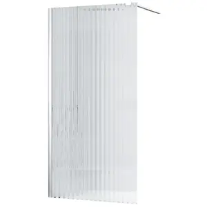 Zuhanyfal Walk-In Fly 90x195 króm kép
