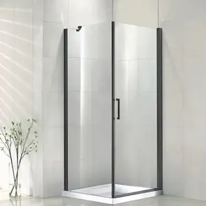 Zuhanykabin Vela Black 80x80x190 kép