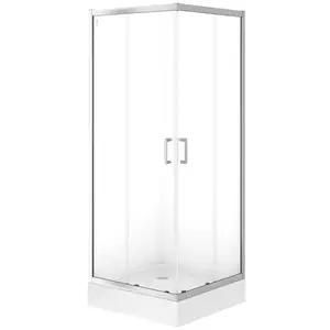 Zuhanykabin Brasco 80x80x190 króm S168-005 kép