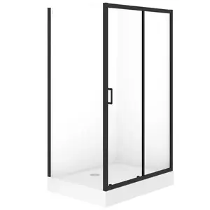 Zuhanykabin Brasco Slide 120x90x190 black S168-016 kép