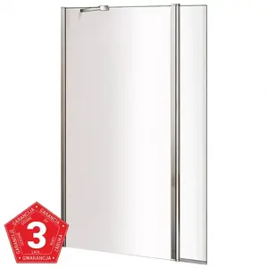 Zuhanyfal Walk-In DAFNE (70+30)x195 CZ CHR kép