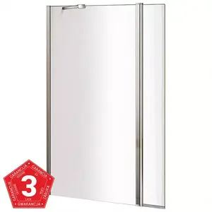 Zuhanyfal Walk-In DAFNE (90+30)x195 CZ CHR kép