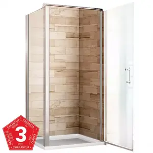 Zuhanykabin Atena 80x80x190 króm kép