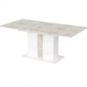 Kinyitható asztalok Grays 134/174x90cm Beton/fehér kép