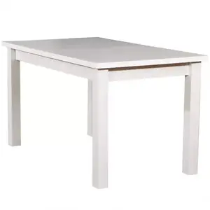 Étkezőasztal ST28 140x80L + 40 fehér kép