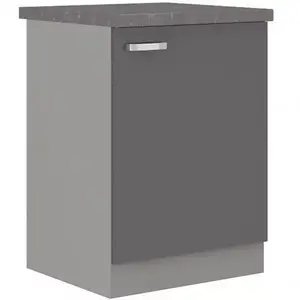 Konyhaszekrény Grey 60d 1f bb kép