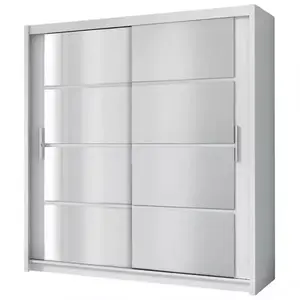 Szekrény Dakota 203 cm fehér kép