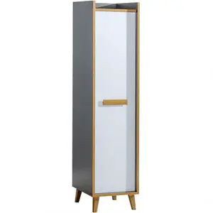 Szekrény W2 Werso Riviera/Fehér/Antracyt kép