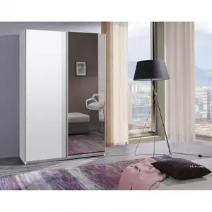 Szekrény Fifi fehér/tükör 135 cm kép