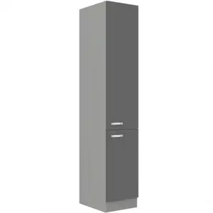 Konyhaszekrény Grey 40DK-210 2F szürke kép