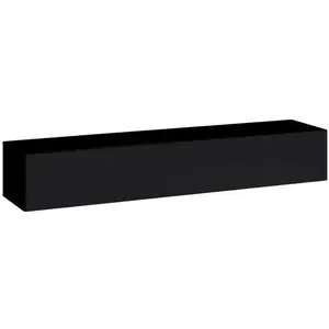 Fali szekrény RTV Switch SW1 fekete kép