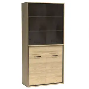 Vitrin M3 Mediolan Natural Hikora kép
