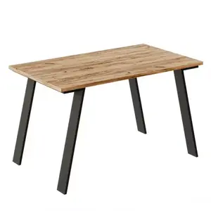 Kinyitható asztalok Liwia 130/210x80 cm Tölgy Craft Aranysárga kép