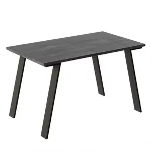 Kinyitható asztalok Liwia 130/210x80 cm Sötét Konkrét kép