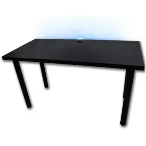 Asztal gamerek számára 136x66x28 Model 2 fekete Low kép