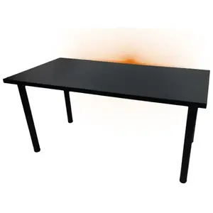 Asztal gamerek számára 136x66x28 Model 1 fekete Top kép