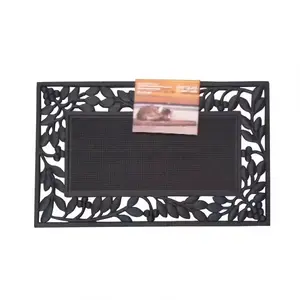 Lábtörlő LEAVES BOARDER STUD MATS 45X75 kép