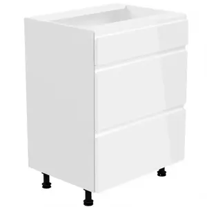 Konyhaszekrény Gardena D60S3 white kép