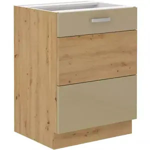 Konyhaszekrény Artisan cappuccino 60D 1F BB kép