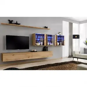 Nappali bútor Switch XVII üveg +LED Wotan kép