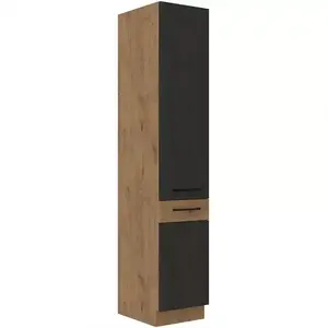 Konyhaszekrény VIGO grafit mat 40DK-210 2F kép
