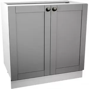 Konyhaszekrény Linea D80 grey kép