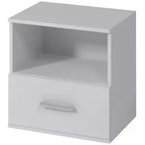 Éjjeliszekrény Goda III 1S fehér kép
