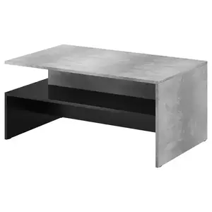 Dohányzóasztal Baros 99 Világos beton kép