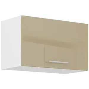 Konyhaszekrény Lara 60gu-36 1f Mdf Cappucino fényes kép
