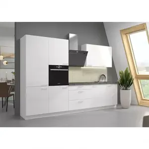 Konyhabútor Lara 310 Mdf fehér fényes kép
