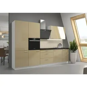 Konyhabútor Lara 310 Mdf Cappucino fényes kép