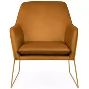Fotel Milan Bluvel 68/arany kép