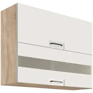 Konyhaszekrény Favorit 42g Sonoma/White kép