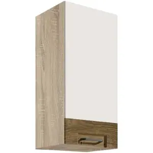 Konyhaszekrény Favorit 30g Sonoma/White+Ribbeck kép