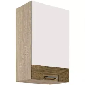 Konyhaszekrény Favorit 31g Sonoma/White+Ribbeck kép