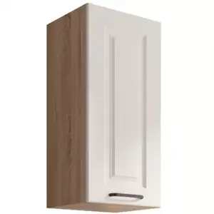 Konyhaszekrény Smart 30g Sonoma/fehér Mat kép