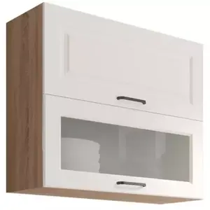 Konyhaszekrény Smart 41g Sonoma/fehér Mat kép