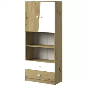 Polc Nero 04 80 - Fehér mat kép