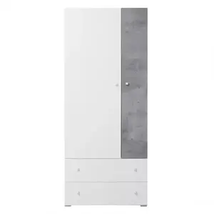 Regál Sigma Si3 fehér Lux/Konkrét kép
