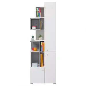 Regál Sigma Si4 fehér Lux/Konkrét kép