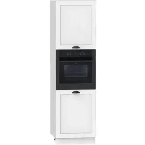 Konyhaszekrény Adele D60pk 2133 Pl fehér borsó/fehér kép