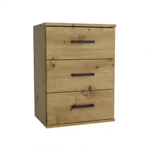 Éjjeliszekrény Goda III 3S artisan kép