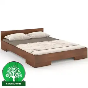 Ágy fábol bükkfa Skandica Spectrum 140x200 dió kép