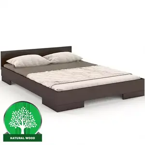 Ágy fábol bükkfa Skandica Spectrum 160x200 Palisander kép