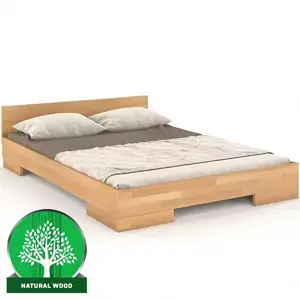 Ágy fábol bükkfa Skandica Spectrum 180x200 természetes kép